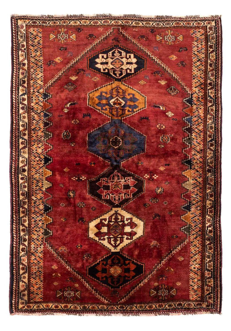 Tapete Persa - Nomadic - 238 x 174 cm - vermelho escuro
