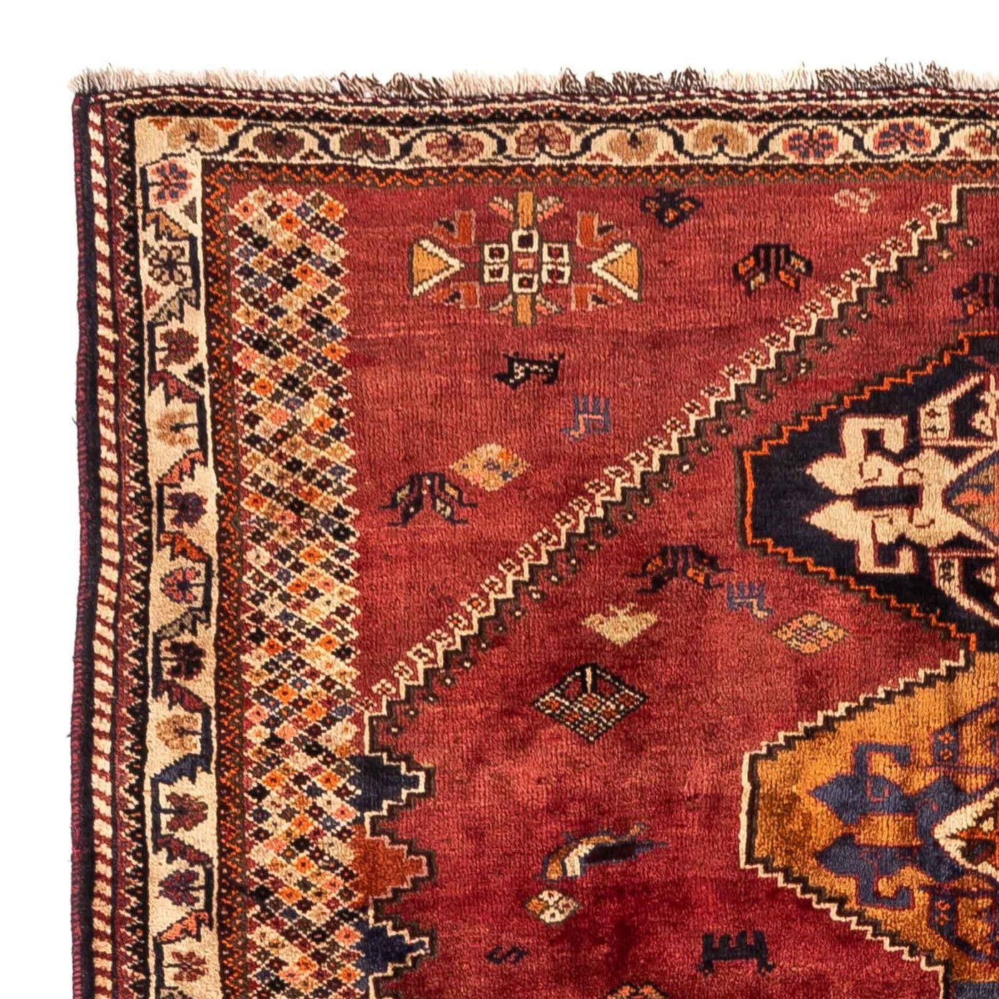 Tapete Persa - Nomadic - 238 x 174 cm - vermelho escuro