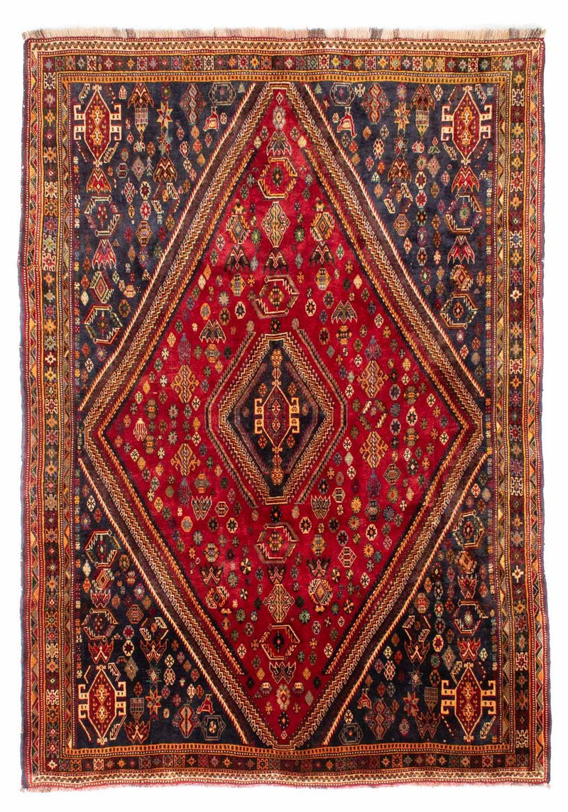 Tapete Persa - Nomadic - 272 x 190 cm - vermelho escuro