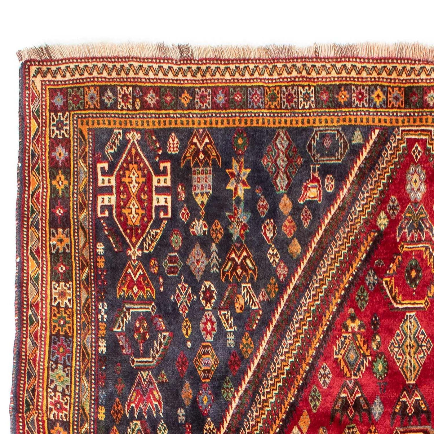 Tapete Persa - Nomadic - 272 x 190 cm - vermelho escuro