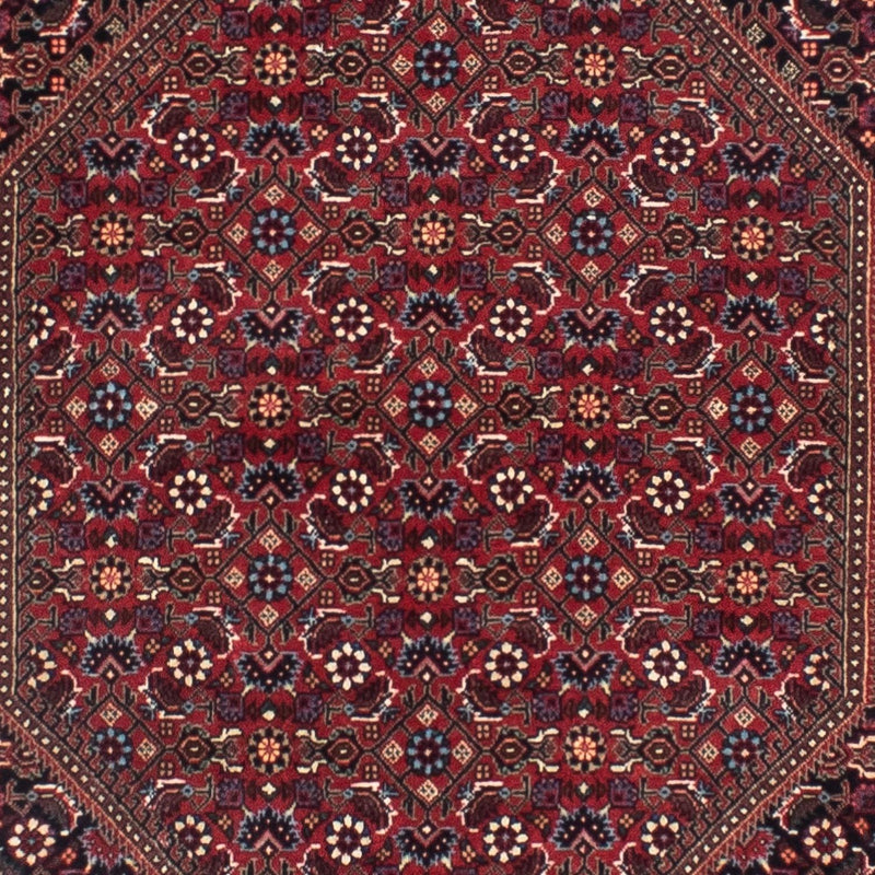 Corredor Tapete Persa - Bijar - 306 x 85 cm - ferrugem