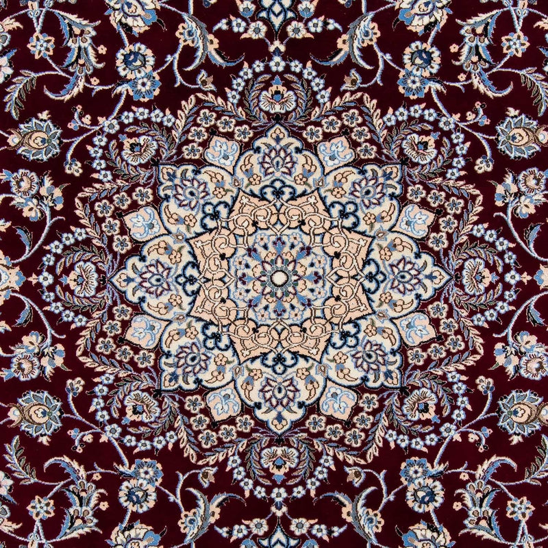 Tapete Persa - Nain - Royal - 305 x 201 cm - vermelho escuro