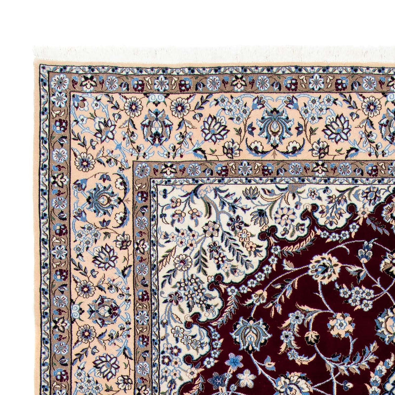 Tapete Persa - Nain - Royal - 305 x 201 cm - vermelho escuro