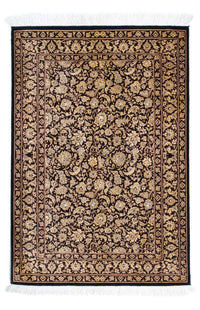 Tapete persa - Ghom - 118 x 80 cm - azul escuro – product image