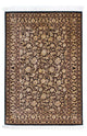 Tapete persa - Ghom - 118 x 80 cm - azul escuro