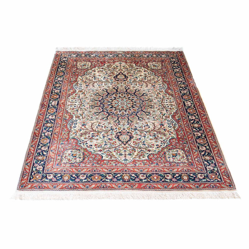 Tapete persa - Ghom - 155 x 104 cm - bege