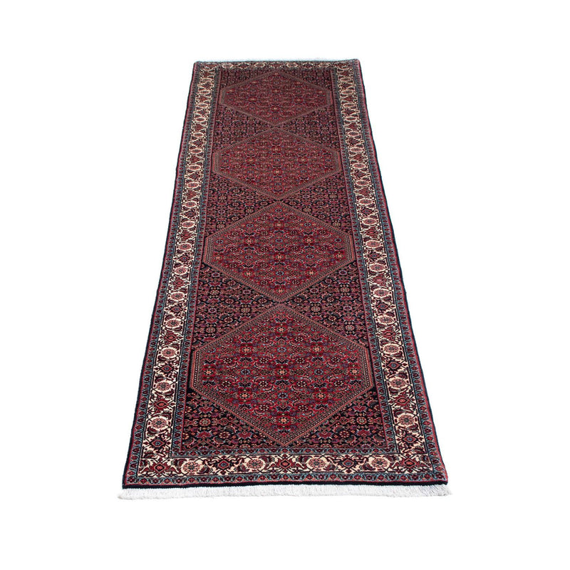 Corredor Tapete Persa - Bijar - 305 x 78 cm - ferrugem
