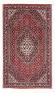 Tapete Persa - Bijar - 151 x 88 cm - vermelho