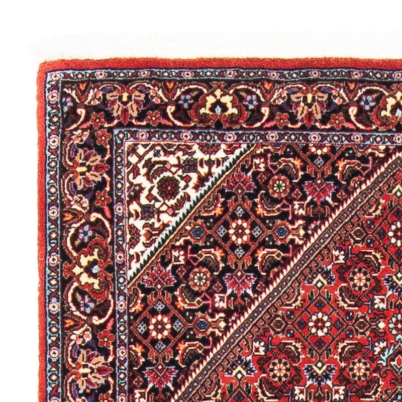 Tapete Persa - Bijar - 151 x 88 cm - vermelho