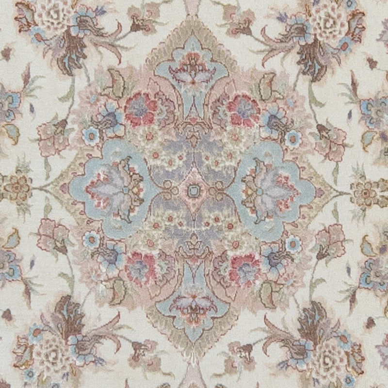 Corredor Tapete Persa - Tabriz - Royal - 360 x 90 cm - bege