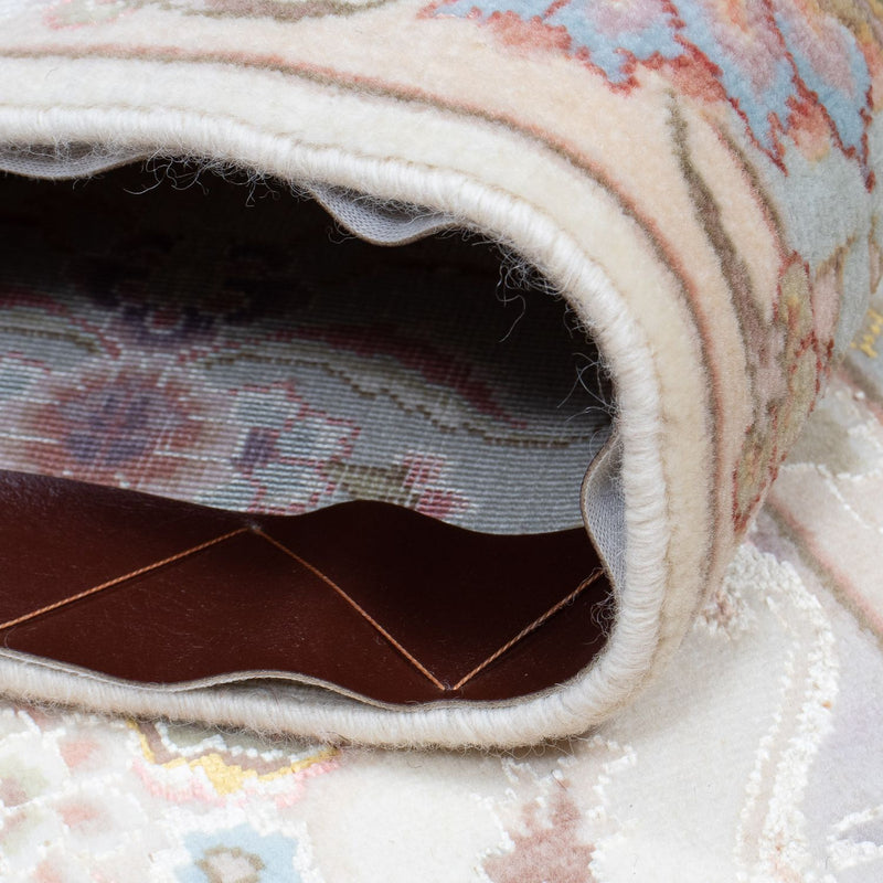 Corredor Tapete Persa - Tabriz - Royal - 360 x 90 cm - bege