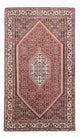 Tapete Persa - Bijar - 148 x 92 cm - vermelho claro