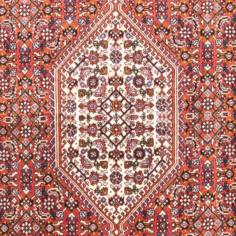 Tapete Persa - Bijar - 148 x 92 cm - vermelho claro