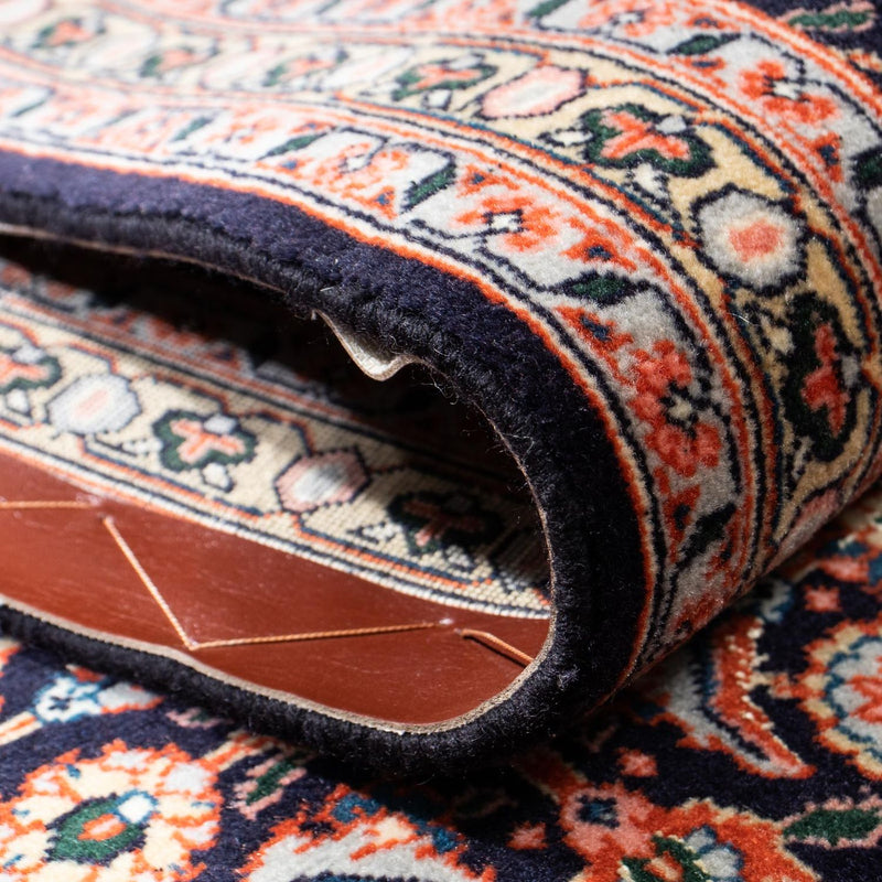 Corredor Tapete Persa - Tabriz - 210 x 75 cm - azul escuro
