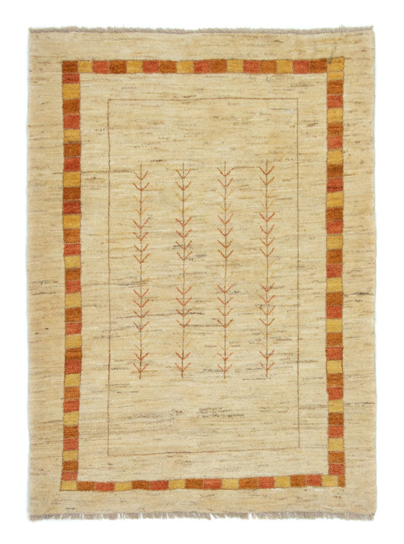 Tapete Gabbeh - Loribaft Persa - 178 x 128 cm - bege