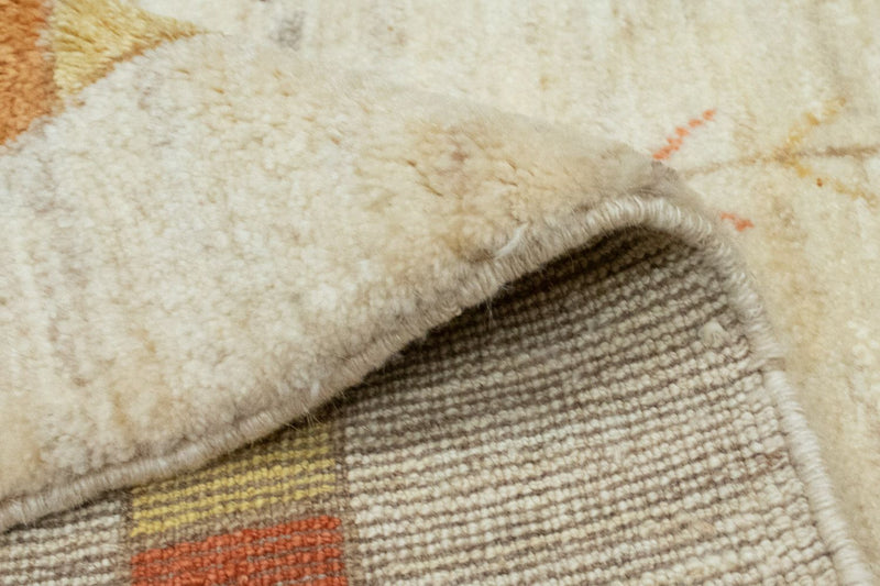 Tapete Gabbeh - Loribaft Persa - 178 x 128 cm - bege