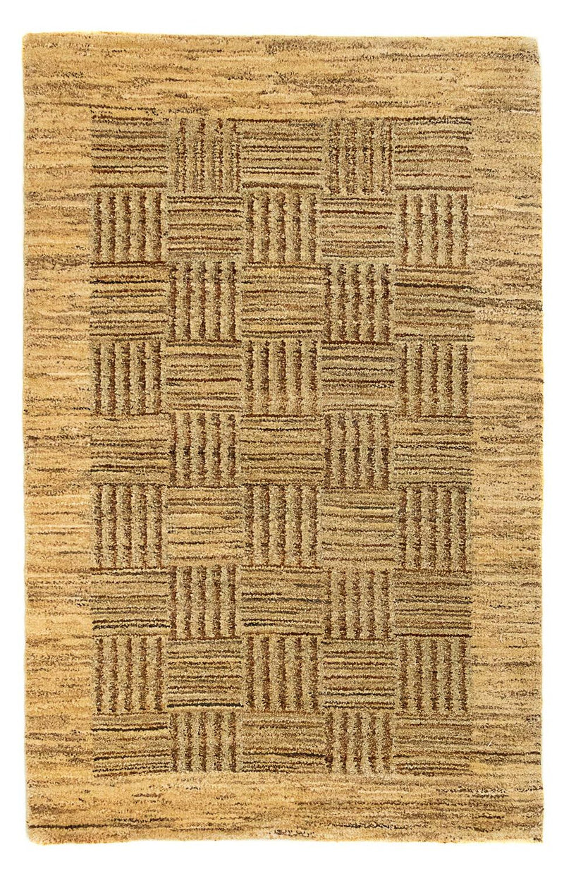 Gabbeh Indo Tapete 94x60cm - Perserteppich Wollteppich