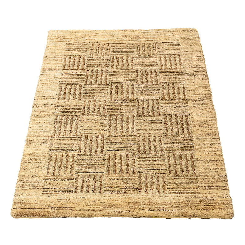 Gabbeh Indo Tapete 94x60cm - Perserteppich Wollteppich