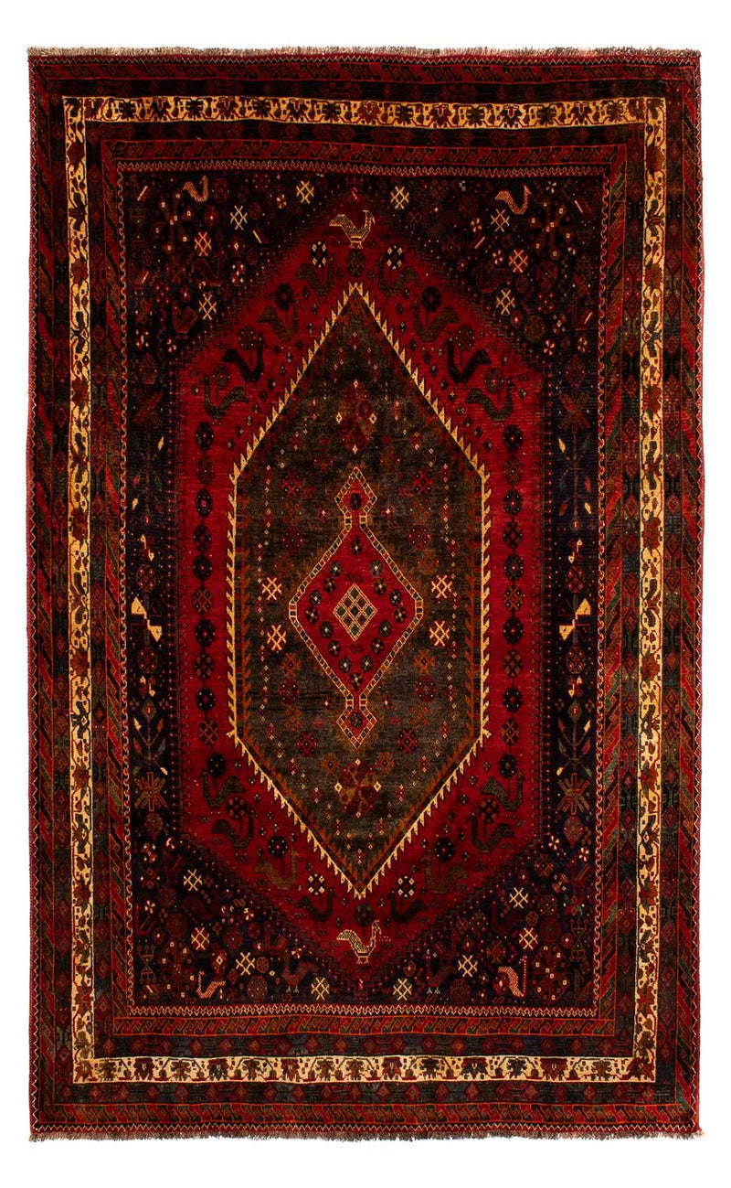 Tapete Persa - Nomadic - 312 x 208 cm - vermelho escuro