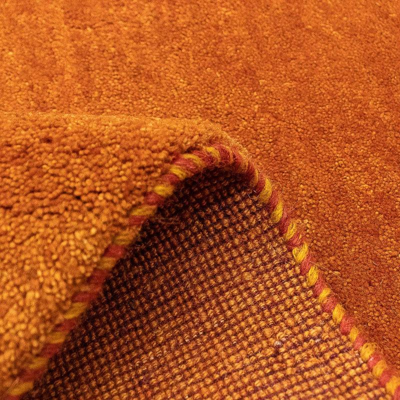 Tapete Gabbeh - Persa - 122 x 82 cm - ferrugem