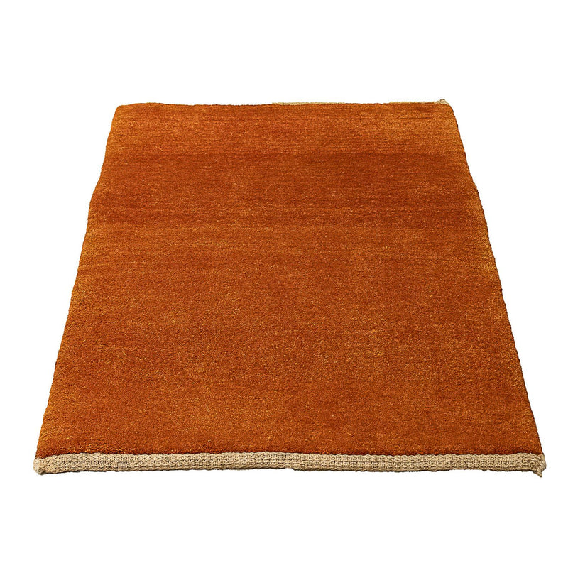 Tapete Gabbeh - Persa - 122 x 82 cm - ferrugem