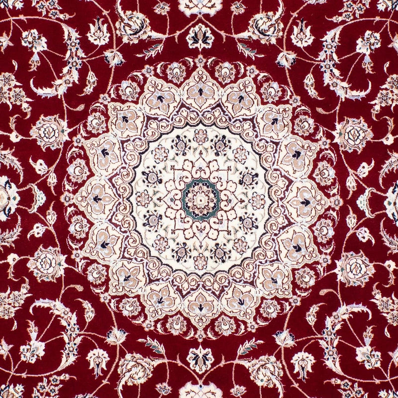 Tapete Persa - Nain - Premium - 227 x 153 cm - vermelho escuro