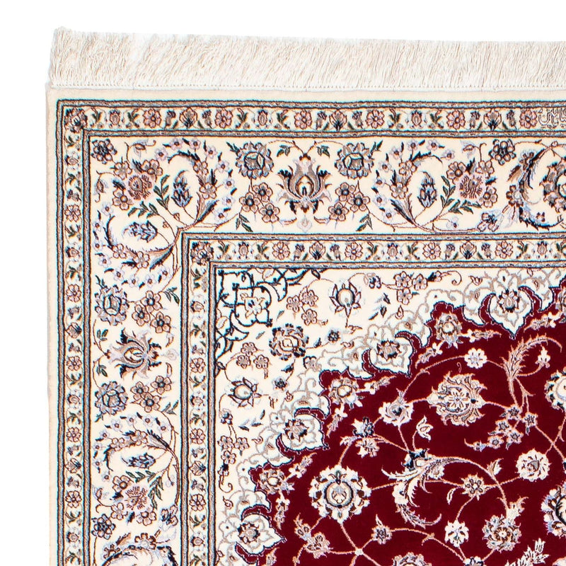 Tapete Persa - Nain - Premium - 227 x 153 cm - vermelho escuro