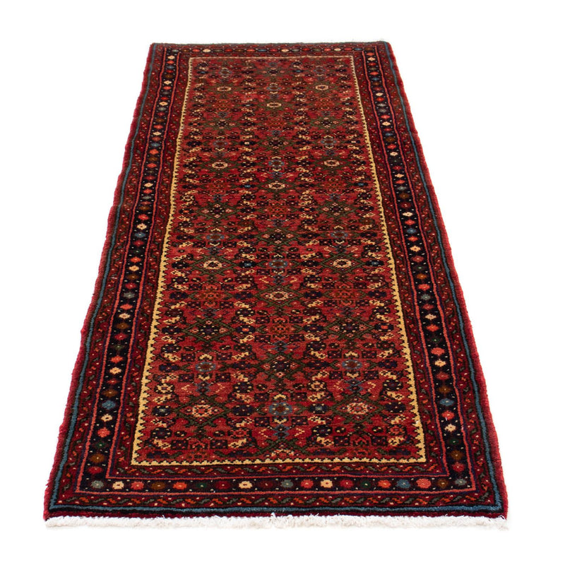 Corredor Tapete Persa - Nomadic - 195 x 73 cm - vermelho escuro