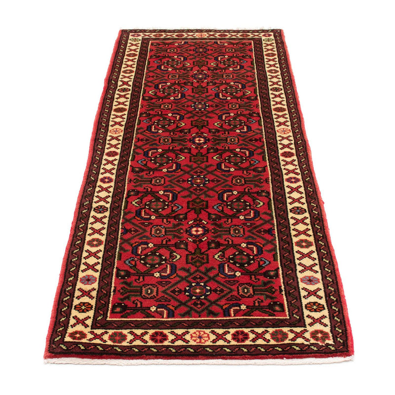 Corredor Tapete Persa - Nomadic - 190 x 68 cm - vermelho escuro