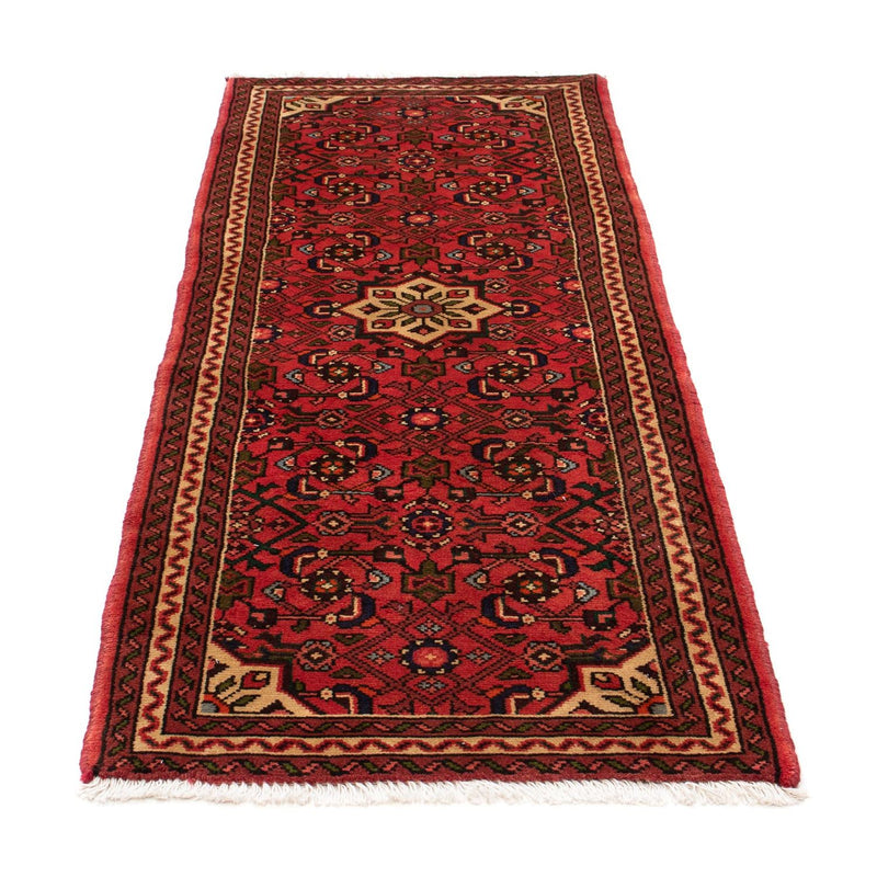 Corredor Tapete Persa - Nomadic - 198 x 73 cm - vermelho escuro