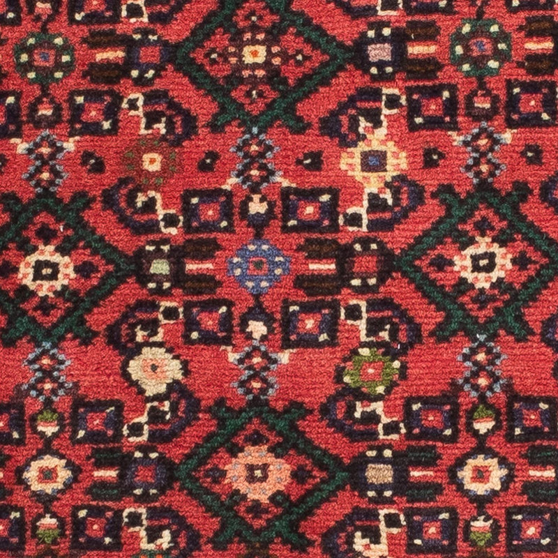 Corredor Tapete Persa - Nomadic - 204 x 72 cm - vermelho escuro