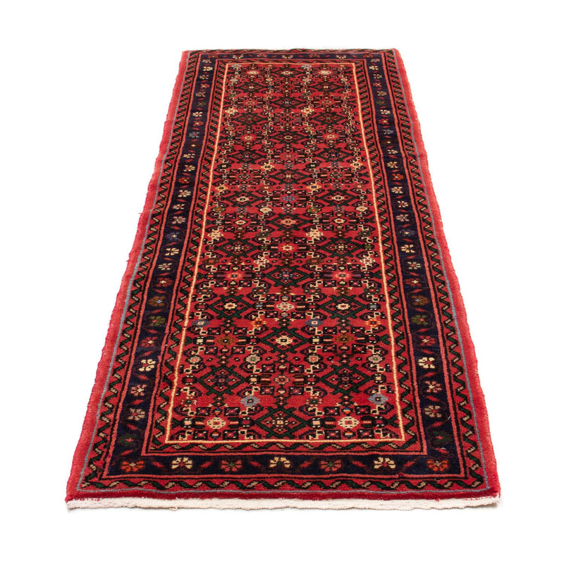 Corredor Tapete Persa - Nomadic - 204 x 72 cm - vermelho escuro