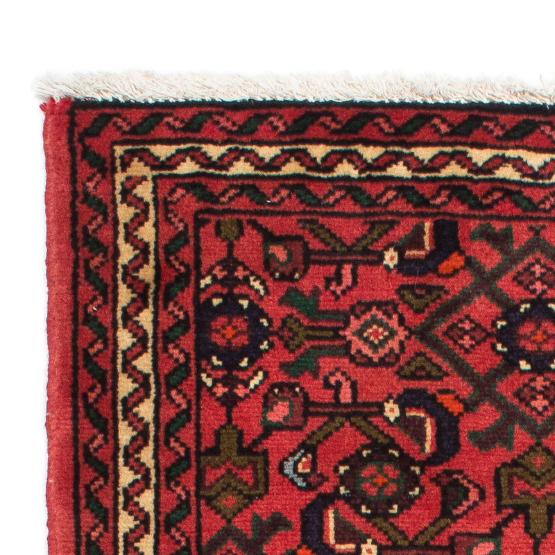 Corredor Tapete Persa - Nomadic - 195 x 74 cm - vermelho escuro