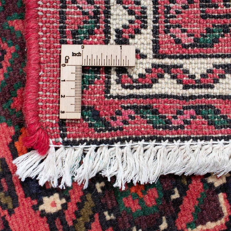 Corredor Tapete Persa - Nomadic - 195 x 74 cm - vermelho escuro