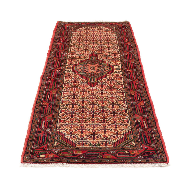 Corredor Tapete Persa - Nomadic - 195 x 76 cm - vermelho escuro
