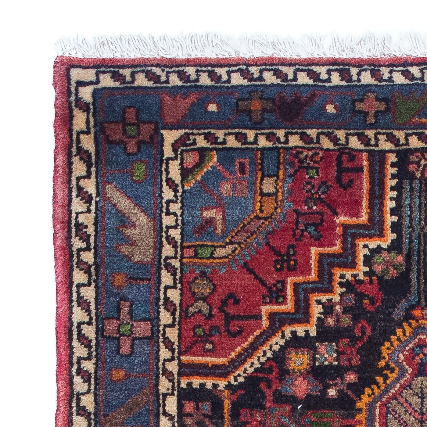 Tapete Persa - Nomadic - 136 x 85 cm - azul escuro