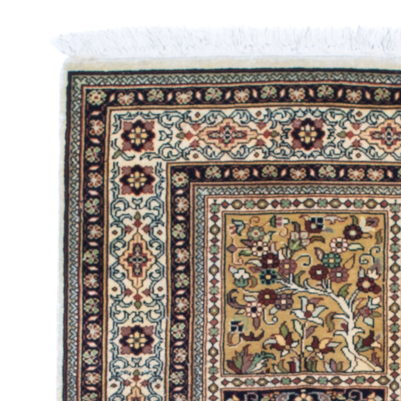 Seda da Caxemira Tapete 100x74cm - Tapete Oriental