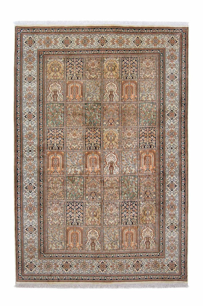 Seda da Caxemira Tapete 260x172cm - Tapete Oriental