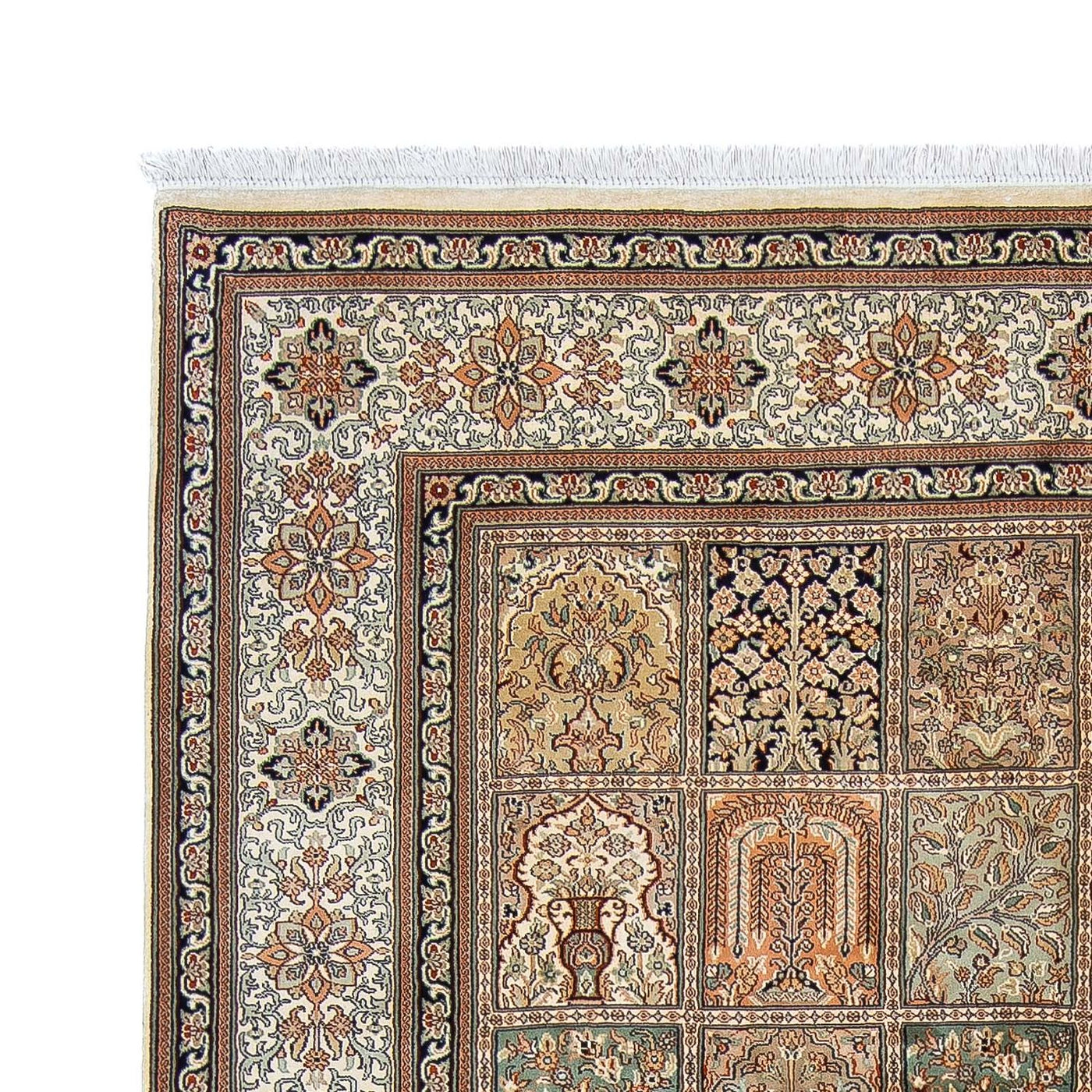 Seda da Caxemira Tapete 260x172cm - Tapete Oriental