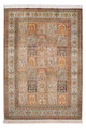 Seda da Caxemira Tapete 221x158cm - Tapete Oriental