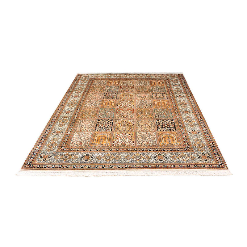 Seda da Caxemira Tapete 221x158cm - Tapete Oriental