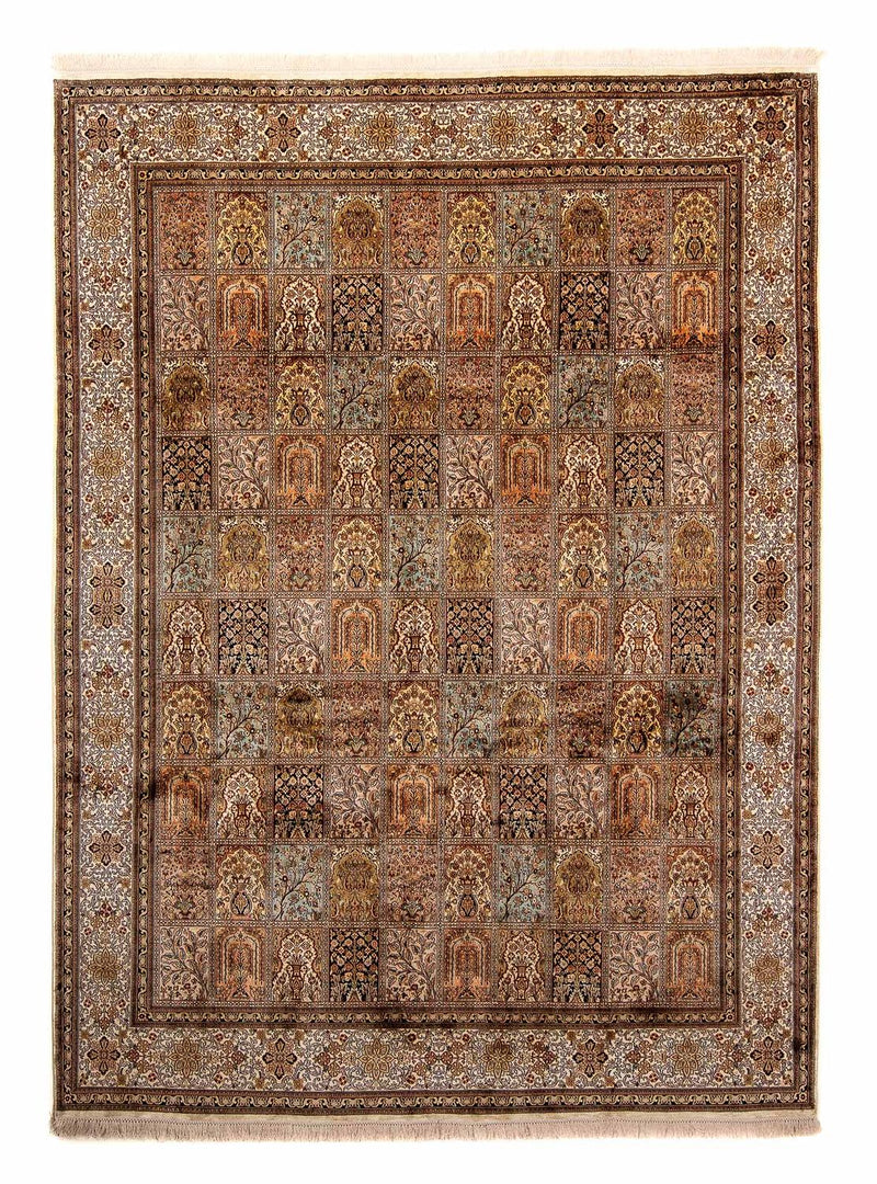 Seda da Caxemira Tapete 332x248cm - Tapete Oriental