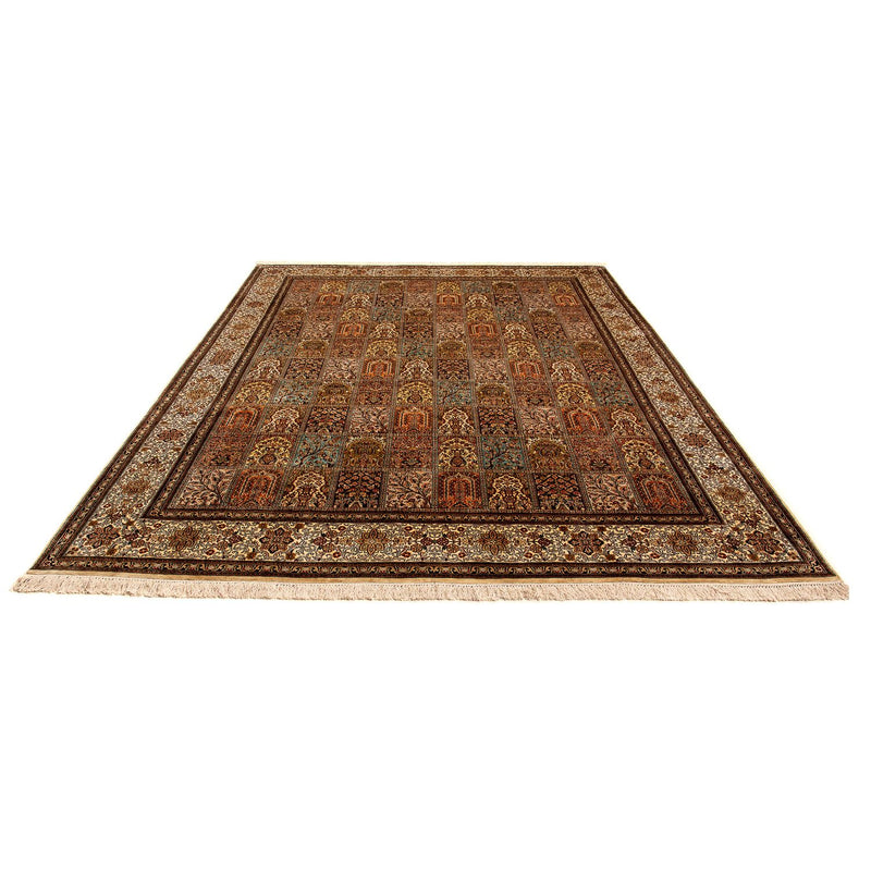 Seda da Caxemira Tapete 332x248cm - Tapete Oriental