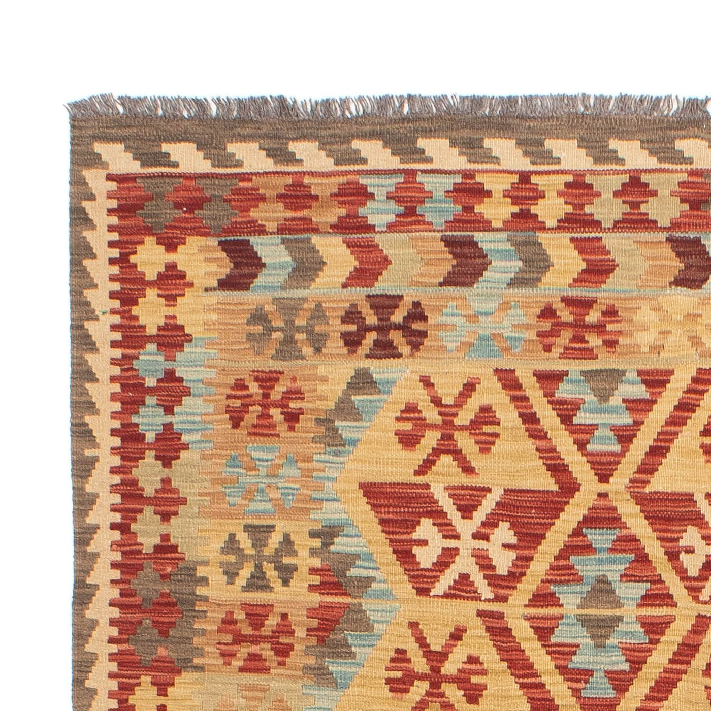 Kilim Maimana Tapete 194x152cm - Tapete de lã