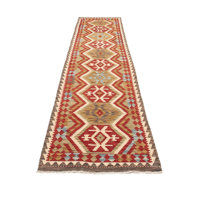 Kilim Maimana Tapete 393x77cm - Tapete de lã