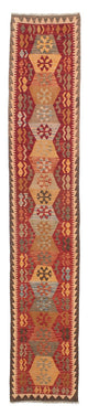 Kilim Maimana Tapete 389x76cm - Tapete de lã