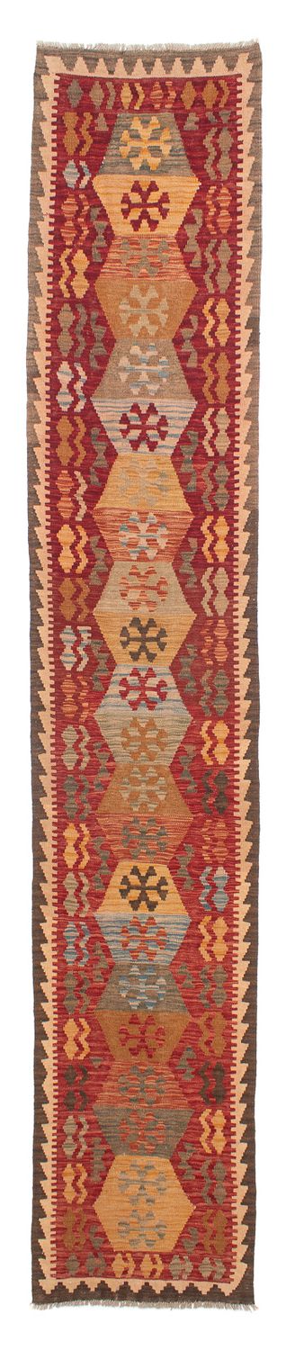 Kilim Maimana Tapete 389x76cm - Tapete de lã