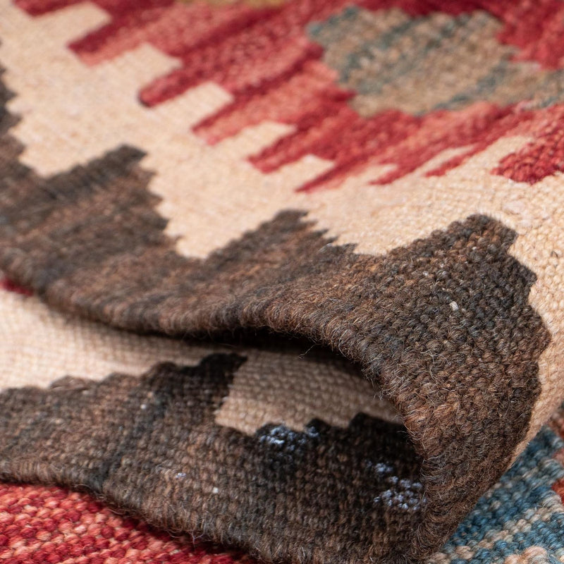 Kilim Maimana Tapete 389x76cm - Tapete de lã