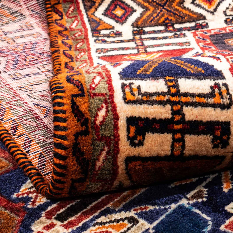 Tapete Persa - Nomadic - 257 x 160 cm - vermelho escuro