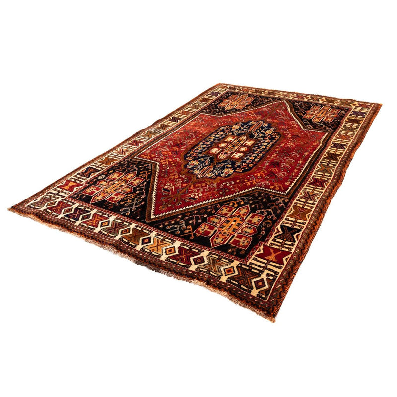 Tapete Persa - Nomadic - 257 x 160 cm - vermelho escuro